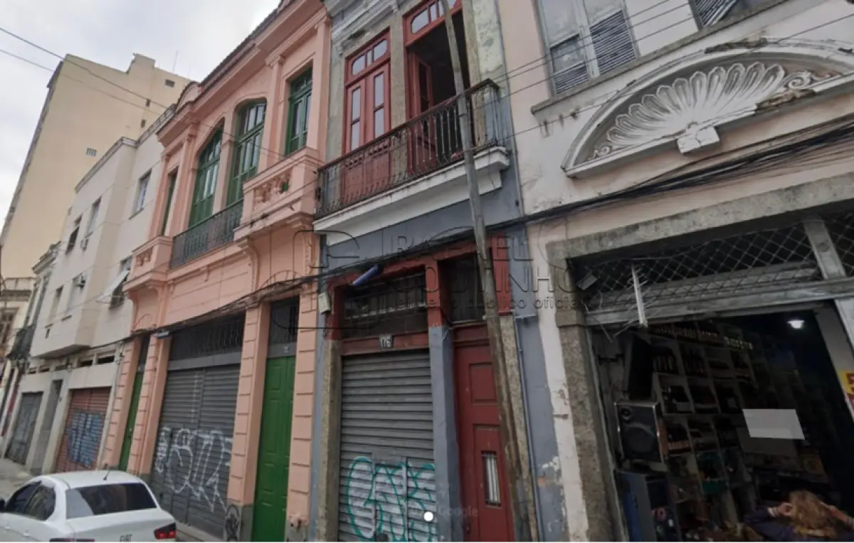 Prédio c/ 2 Pavimentos - Rua do Senado 176 - Centro/RJ. Terreno e Respectivas Construções. Pague em até 60 vezes.