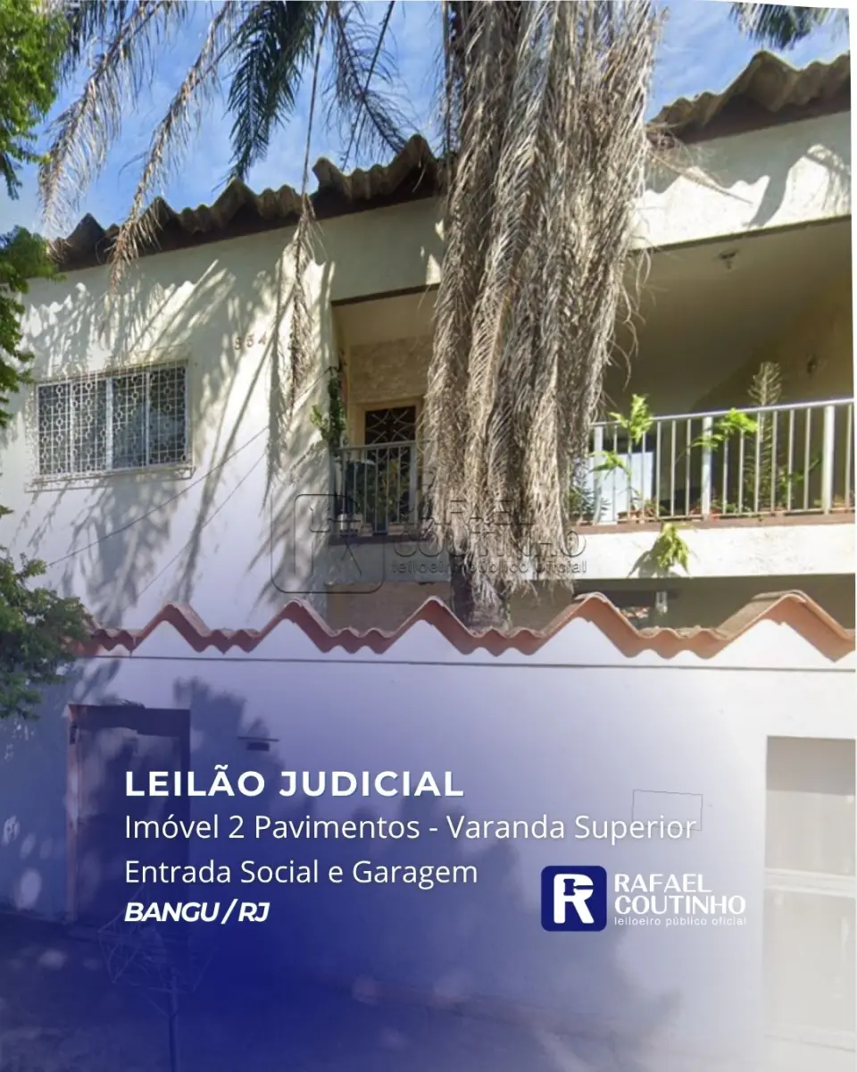 LOTE ÚNICO - Imóvel 2 Pavimentos com Varanda Superior. Terreno e Respectivas Construções. Pague em até 60 vezes.