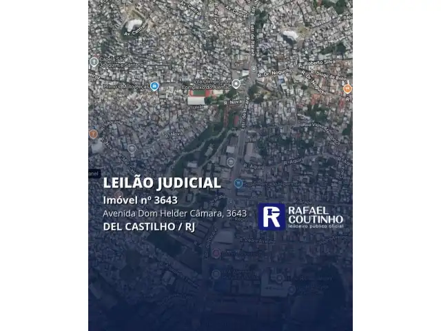 Imóvel nº 3643 na Avenida Dom Helder Câmara, 3643, Del Castilho, Rio de Janeiro/RJ. Pague em até 60 vezes.