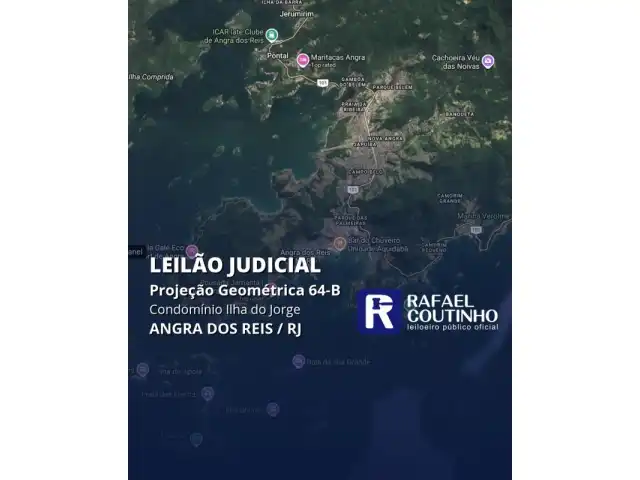 Projeção Geométrica 64-B do Condomínio Ilha do Jorge, Angra dos Reis/RJ. Pague em até 60 vezes.