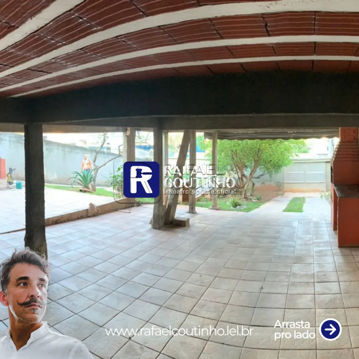 LOTE ÚNICO - Casa 2 Pavimentos com Área Gourmet e 4 Vagas de Garagem