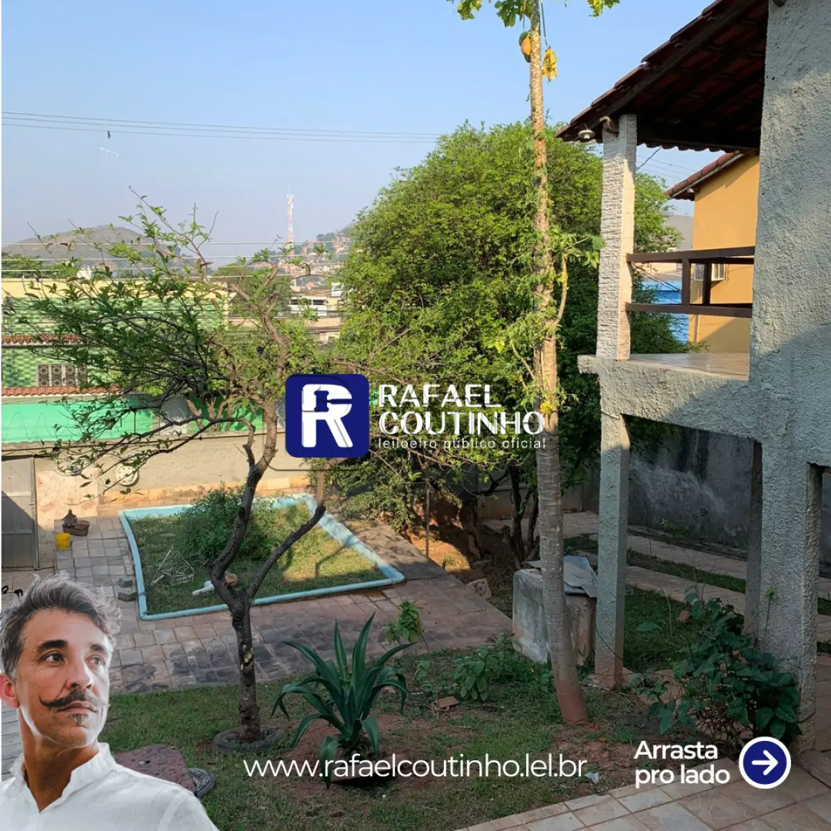 LOTE ÚNICO - Casa 2 Pavimentos com Área Gourmet e 4 Vagas de Garagem