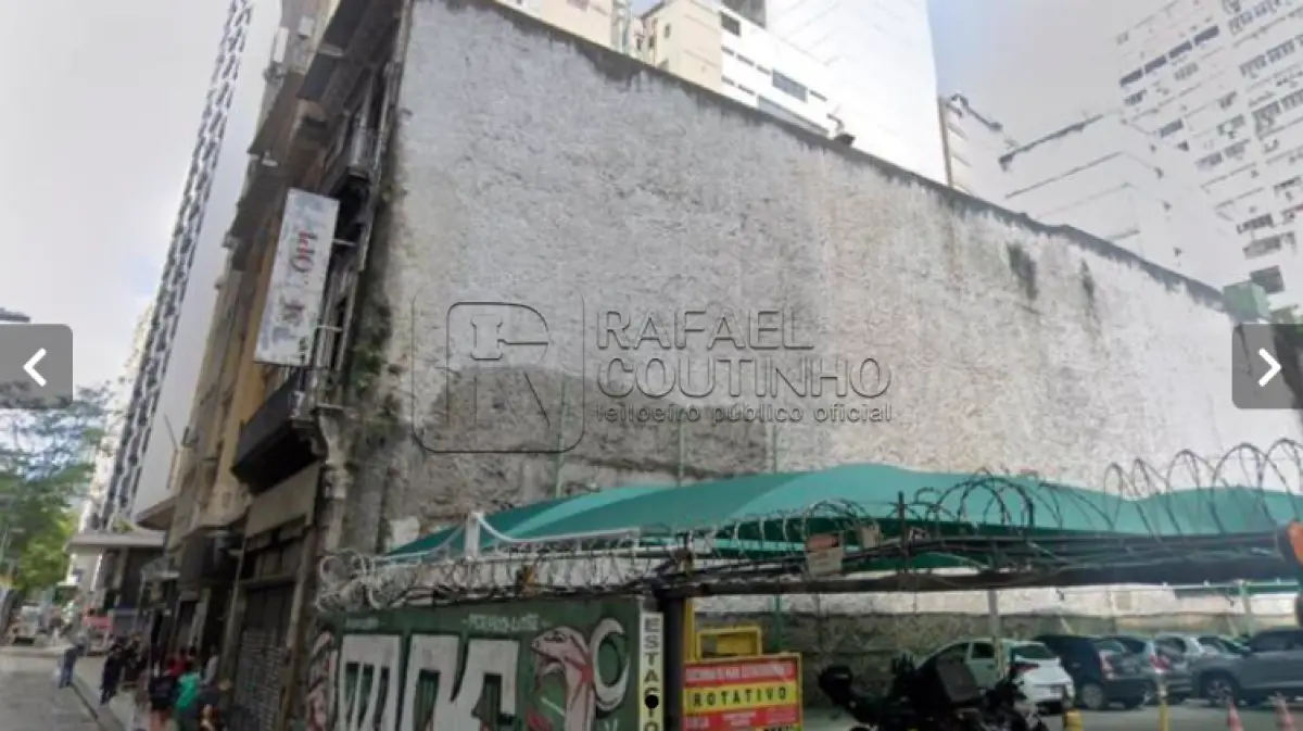 LOTE ÚNICO - Prédio Comercial - Centro/RJ - Rua da Quitanda nº 51 - Terreno e Respectivas Construções. Pague em até 60 vezes.
