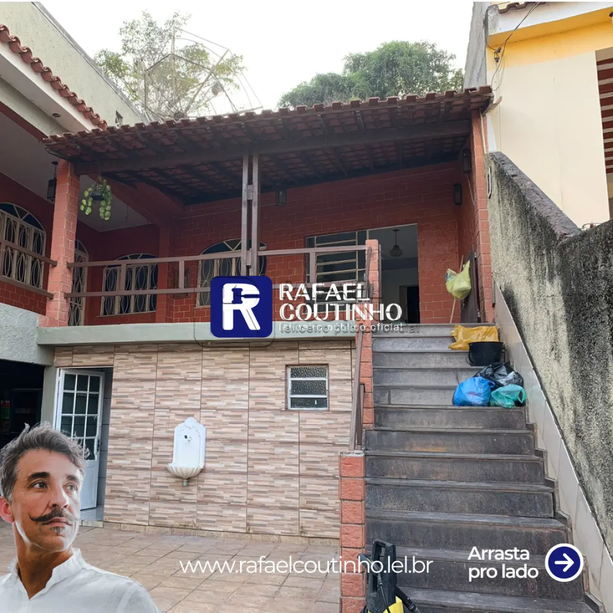 LOTE ÚNICO - Casa 2 Pavimentos com Área Gourmet e 4 Vagas de Garagem