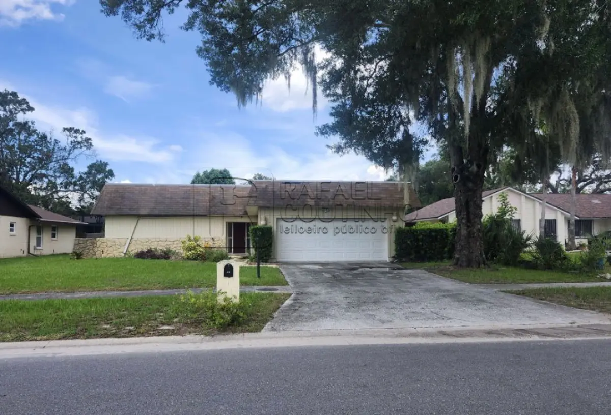 LOTE ÚNICO - Casa em Orlando, Flórida, EUA. 3 Quartos 2 Banheiros. Região permite locação via Airbnb. 29min para a Disney, 27min para o Aeroporto.