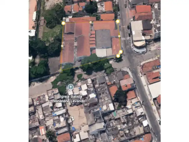 Prédio Comercial na Rua Conselheiro Mayrink, nº 305 - Área de Terreno 2650m² - Jacaré/RJ - Terreno e Respectivas Construções. Pague em até 60 vezes.