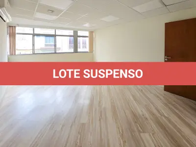 LOTE ÚNICO - Imóvel comercial localizado à Rua Sete de Setembro 124, 3º andar, Centro, Rio de Janeiro,RJ. Aceita Financiamento. DESOCUPADO.