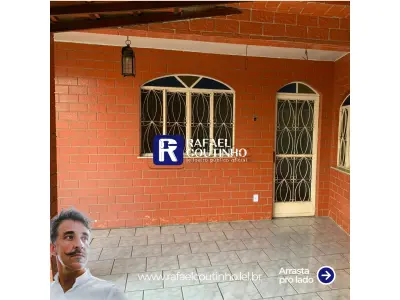 LOTE ÚNICO - Casa 2 Pavimentos com Área Gourmet e 4 Vagas de Garagem