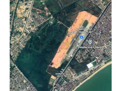 Área 118.724 m² ao lado do Aeroporto de Macaé/RJ