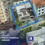 PRÉDIO COMERCIAL - MÉIER/RJ. RUA CARIJÓS 59. TERRENOS E RESPECTIVAS CONSTRUÇÕES. PAGUE EM ATÉ 60 VEZES.