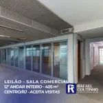 SALA COMERCIAL 405 M² - CENTRO, RIO DE JANEIRO/RJ - EM FRENTE A BOLSA DE VALORES RJ. FINANCIA EM ATÉ 240 VEZES.