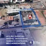 IMÓVEL ONDE FUNCIONA A ENGELETRO. ÁREA 5000M2, CONTRÍDO 2836M2 EM BELO HORIZONTE/MG. TERRENO E RESPECTIVAS CONSTRUÇÕES. PAGUE EM ATÉ 60 VEZES.
