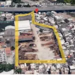 ÁREA 5.093 M² - DEL CASTILHO/RJ. TERRENO E RESPECTIVAS CONSTRUÇÕES. PAGUE EM ATÉ 60 VEZES.