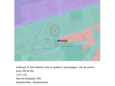 Terreno Aprox. 6.400 m² na Barra Olímpica/RJ – VENDA DIRETA CONDICIONADA BANCO SAFRA. Aceita Financiamento.