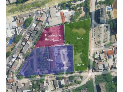 Terreno Aprox. 6.400 m² na Barra Olímpica/RJ – VENDA DIRETA CONDICIONADA BANCO SAFRA. Aceita Financiamento.