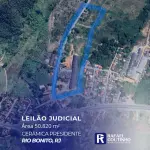 ÁREA DE 50.820M² PENHORADA DA EMPRESA CERÂMICA PRESIDENTE, LOCALIZADA A 200M DA RODOVIA VIA LAGOS (RJ124) - RIO BONITO/RJ. TERRENO E RESPECTIVAS CONSTRUÇÕES. PAGUE EM ATÉ 60 VEZES.