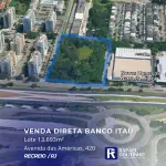 LOTE DE TERRENO COM 13.693M², NA AV. DAS AMÉRICAS, Nº 420, RIO DE JANEIRO – VENDA DIRETA CONDICIONADA BANCO ITAÚ. PARCELE EM ATÉ 72X DIRETO COM O BANCO ITAÚ.