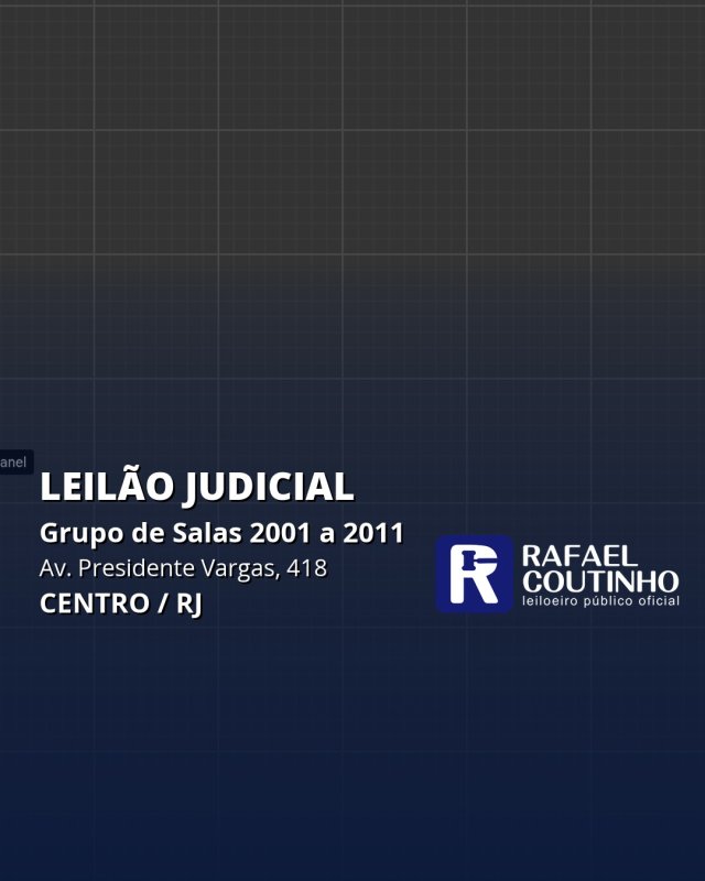 Imagem do imóvel Grupo De Salas 2001 A 2011 Na Av. Presidente Vargas, 418, Centro, Rio De Janeiro/rj. Pague Em Até 31 Vezes.
